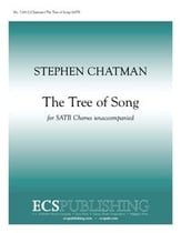 The Tree of Song SATB choral sheet music cover